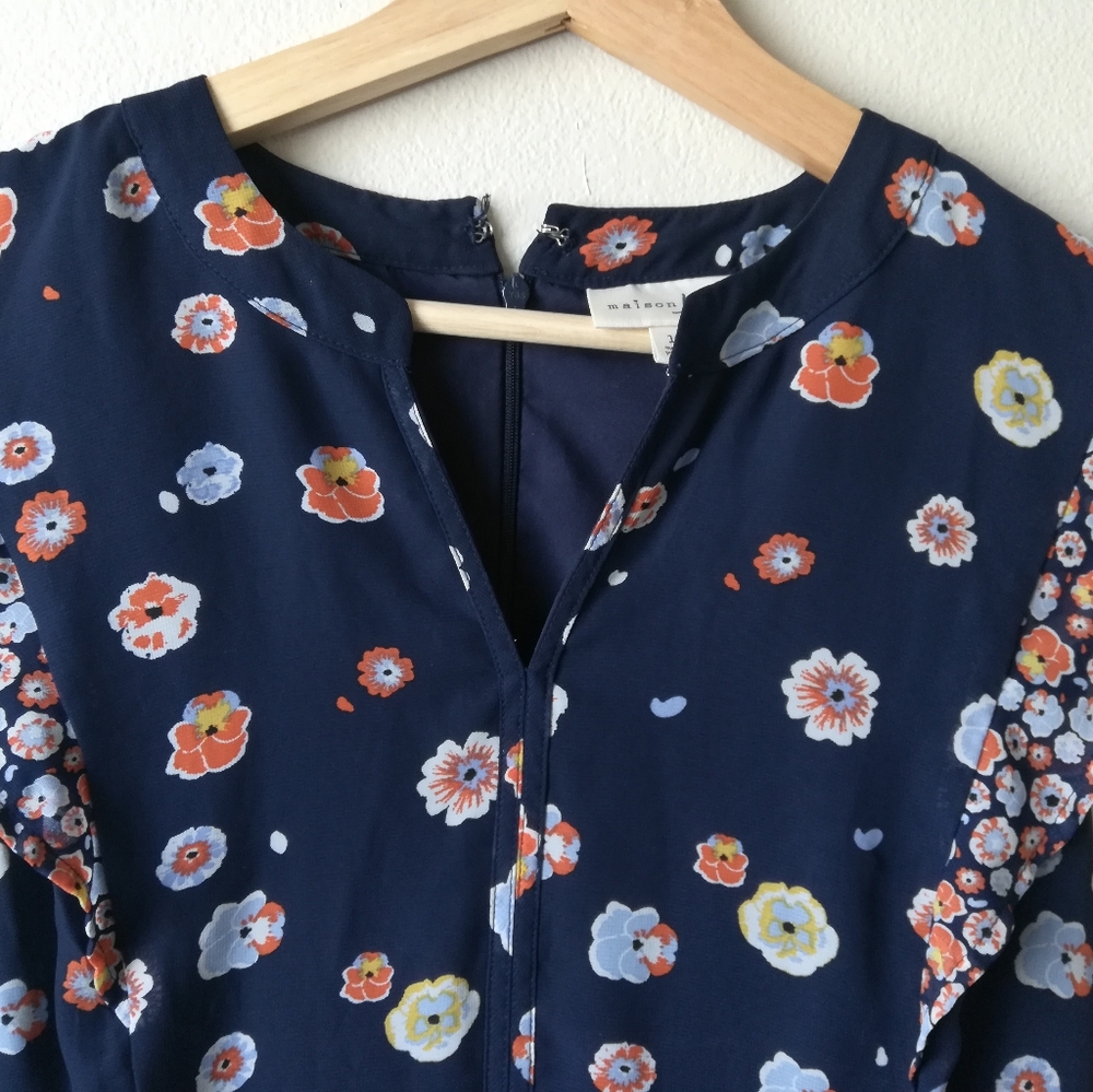 Maison Jules Size 10 Floral Dress - Picture 2 of 14